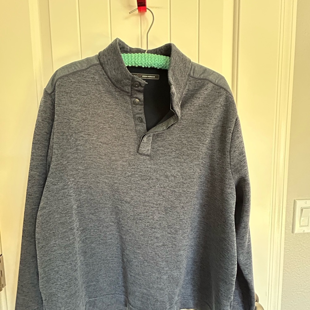 Greg Norman Collection Gray Men's Sweater
